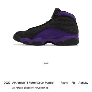 Air Jordan 13 Retro Court Purple